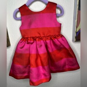 Kate Spade New York - Red and Pink Striped Dress